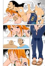 (C81) [Higuma-ya (Nora Higuma)] Nami-san ga! (One Piece) [English] [Colorized] [Incomplete]-(C81) [ひぐま屋 (野良ヒグマ)] ナミさんが！ (ワンピース) [英訳] [カラー化] [ページ欠落]