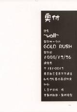 [GOLD RUSH] wall (Excel Saga, Love Hina)-