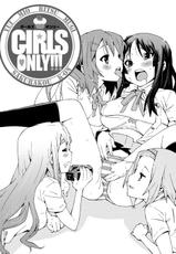 [Sibousuiteijikoku] GIRLS ONLY!!! (K-On!)-(サンクリ45) (同人誌) [志望推定時刻 (てへん)] GIRLS ONLY!!! (けいおん!)