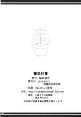 (Reitaisai 8) [Nounai Ekijiru (Somejima)] Fertilizer for the Sunflower (Touhou Project) [English]-(例大祭8) [脳内液汁 (ソメジマ)] 向日葵の肥やし (東方) [英訳]