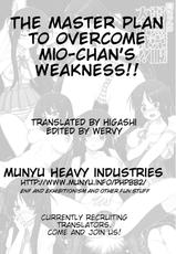 (COMIC1☆3) [Raijinkai (Harukigenia)] Mio-chan no Jakuten Kokufuku Dai sakusen!! | The Master Plan to Conquer Mio&#039;s Fears! (K-ON!) [English] {Munyu}-(COMIC1☆3) [雷神会 (はるきゲにあ)] 澪ちゃんの弱点克服大作戦!! (けいおん!) [英訳]