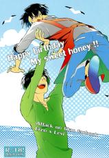 (Chousa Heidan no Renai Jijou 2 R18) [SpringLOVE (Madara)] Happy birthday my sweet honey !! (Shingeki no Kyojin)-(調査兵団の恋愛事情2 R18) [SpringLOVE (まだら)] Happy birthday my sweet honey !! (進撃の巨人)