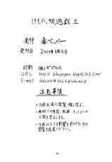 (C76) [Doku-pepper] Kemonokko Yuugi 3-(C76) (同人誌) [毒ペッパー] けものっ娘遊戯三+ペーパー