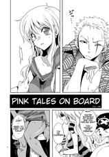 [Kurione-sha (YU-RI)] Senjou no Pink na Yomoyamabanashi | Pink Tales On Board (One Piece) [English] [farfallavendetta] [Digital]-[くりおね社 (YU-RI)] 船上のピンクなよもやま話 (ワンピース) [英訳] [DL版]