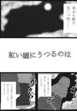 (Shuuki Reitaisai 2) [Circle Mattsao (Mutunari)] Akai Hitomi ni Utsuru no wa (Touhou Project)-(秋季例大祭2) [さーくる・まっつぁお (むつなり)] 紅い瞳にうつるのは (東方Project)