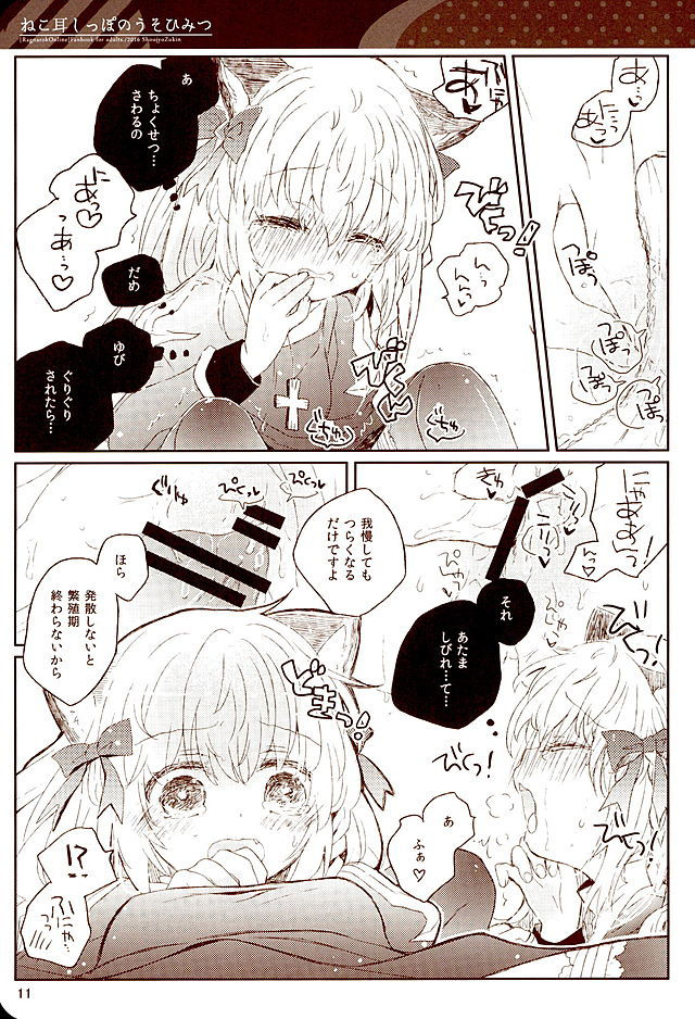 (Mimiket 34) [Shoujo Zukin (Hatomugi Munmun)] Nekomimi Shippo no Uso Himitsu (Ragnarok Online) (みみけっと34) [少女頭巾 (鳩麦月々)] ねこ耳しっぽのうそひみつ (ラグナロクオンライン)