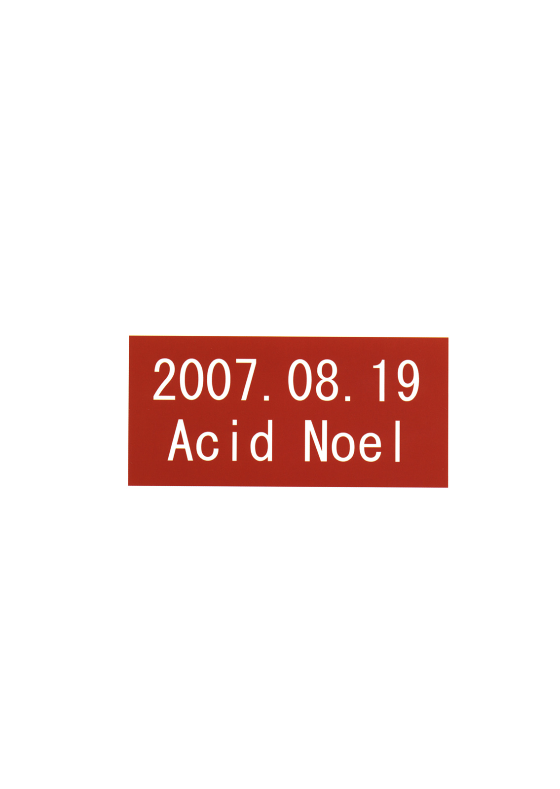 [Acid Noel] THE HYPNOTIZE CONNECTION 