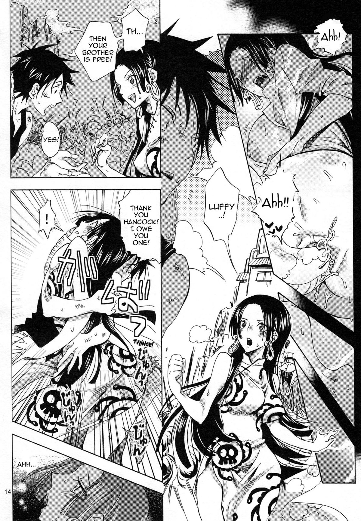 (COMIC1☆4) [Kurionesha (YU-RI)] Hebihime-sama Goranshin Dessu! 3 (One Piece) [English] (COMIC1☆4) [くりおね社 (YU-RI)] 蛇姫様ご乱心ですッ! 3 (ワンピース) [英訳]