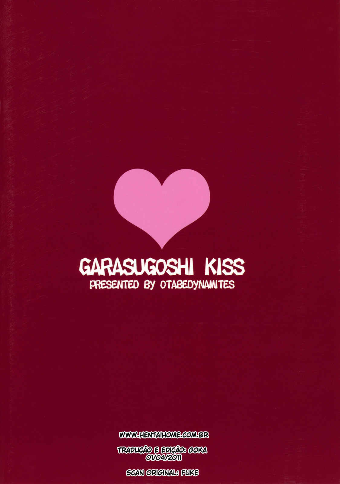 [Otabe★Dynamites (Otabe Sakura)] Garasu goshi Kiss (STAR DRIVER) [Portuguese] 