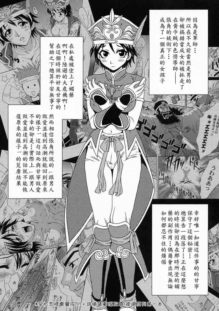 (C66) [U.R.C (MOMOYA SHOW-NEKO)] Rikuson-chan ~ Lovely gunshi no himitsu ~ (Dynasty Warriors) (Chinese) (C66) (同人誌) [U.R.C (桃屋しょう猫)] 陸遜ちゃん ～ラブリー軍師の秘密～ (三国無双) (中文)
