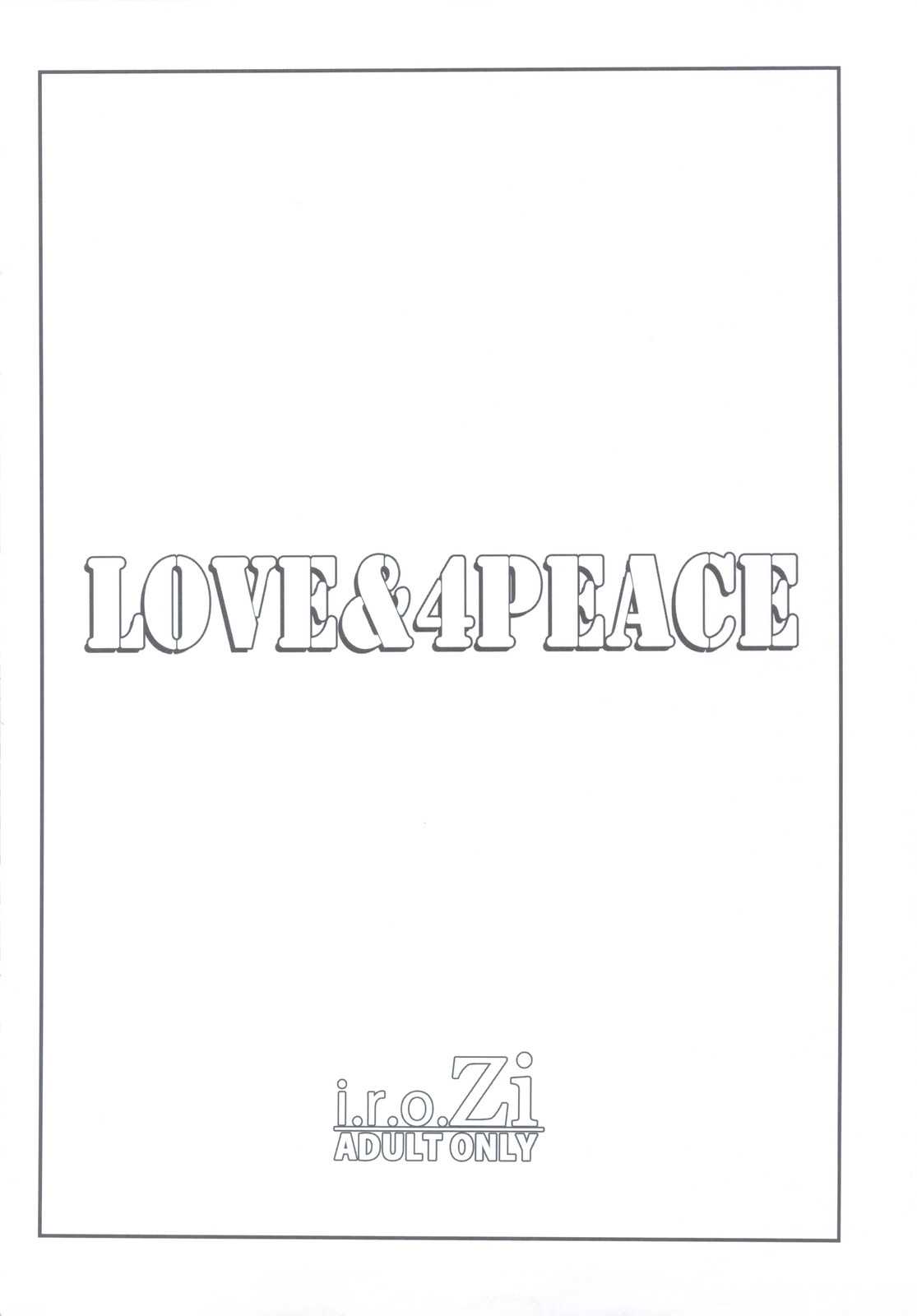 (C80) [i.r.o.Zi] LOVE&amp;4PEACE (Infinite Stratos) (C80) [i.r.o.Zi] LOVE&amp;4PEACE (IS)