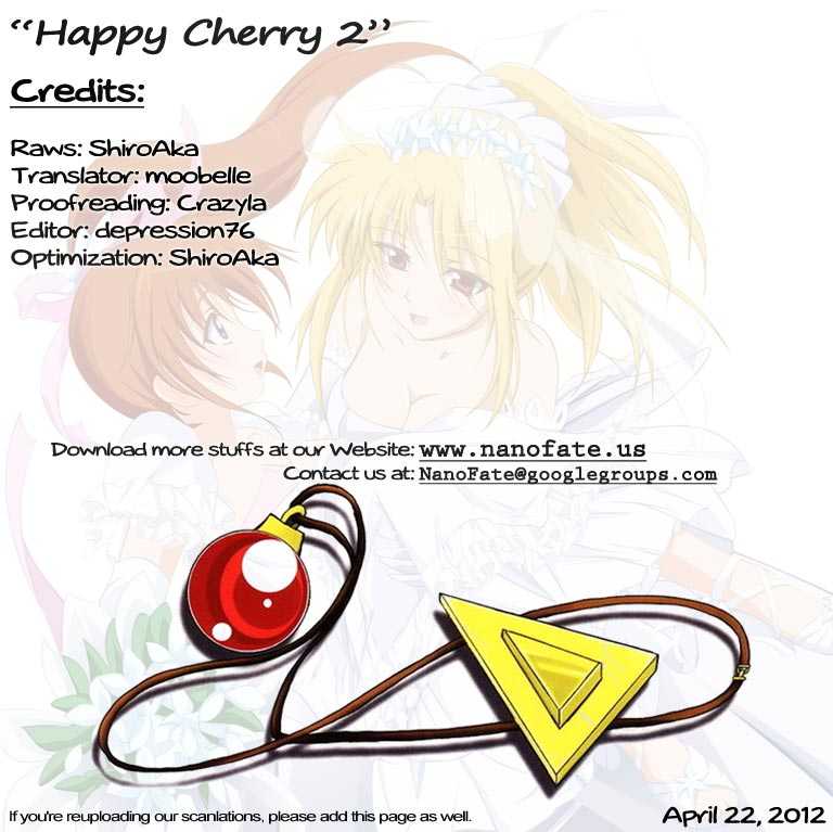 [Kohakura. (Kohaku.)] Happy Cherry 2 (Mahou Shoujo Lyrical Nanoha) [English] [こはぐら。 (こはく。)] ハッピーチェリー2 (魔法少女リリカルなのは)