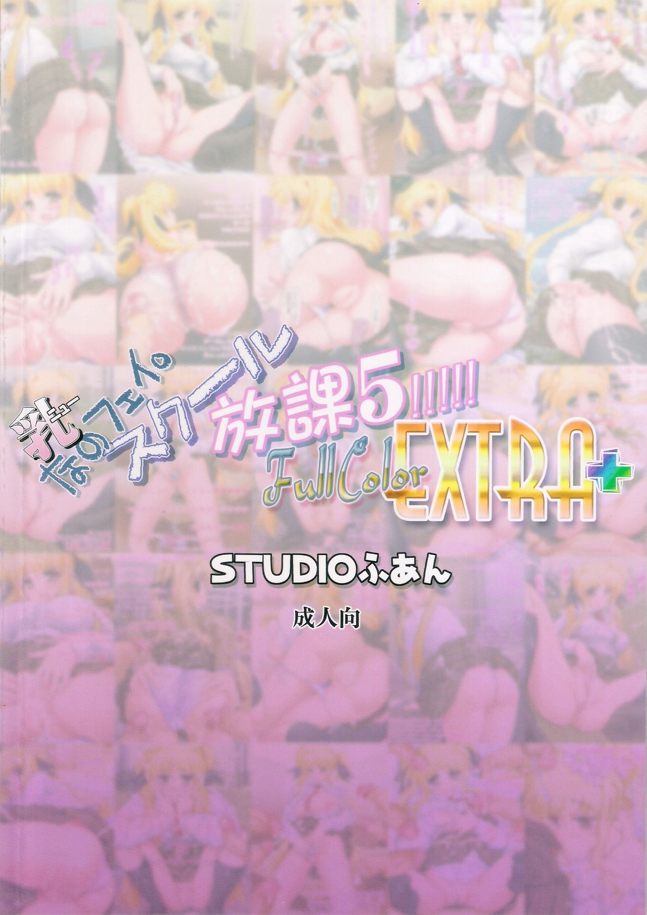 (C84) [STUDIO HUAN (Raidon)] New NanoFei. School Houka 5!!!!! Full Color EXTRA+ (Mahou Shoujo Lyrical Nanoha) (C84) [STUDIOふあん (来鈍)] 乳なのフェイ。スクール放課 5!!!!! Full Color EXTRA+ (魔法少女リリカルなのは)