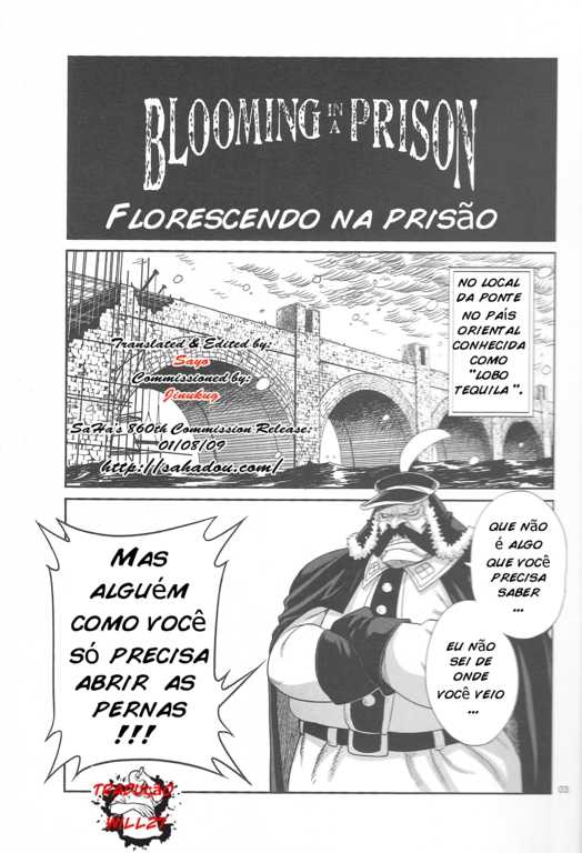[Rojiura Jack] Blooming in a Prison - Florescendo na Pris&atilde;o (One Piece) [Portuguese-BR] 