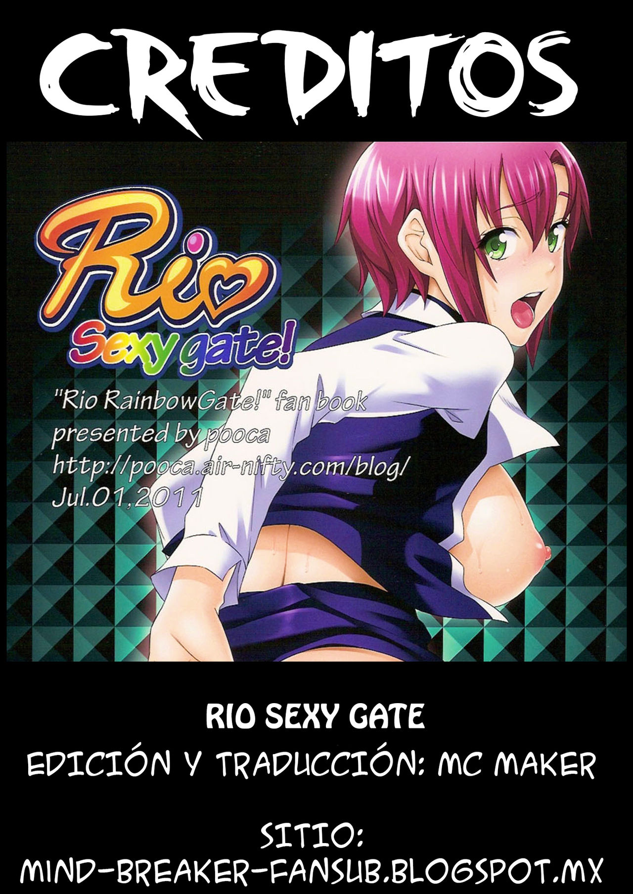 [pooca (Nora Shinji)] Rio Sexy Gate! (Super Black Jack) [Spanish] [Mind Breaker Fansubs] [pooca (乃良紳二)] Rio Sexy Gate! (スーパーブラックジャック) [スペイン翻訳]